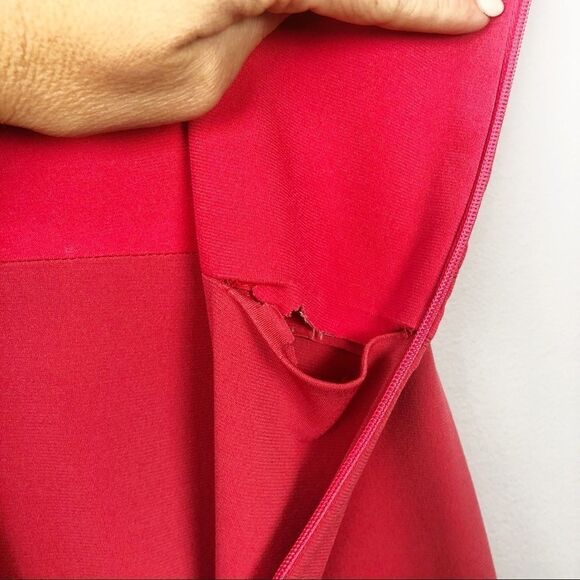 BCBGENERATION | Red Bustier Dress Strappy Small - Picture 8 of 8